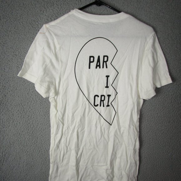 PRINCE PETER COLLECTION PARTNER IN CRIME T-SHIRT MILK WHITE MEDIUM NEW NWT - Picture 3 of 3